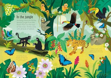 Little First Stickers Nature - Caroline Young [KSIĄŻKA]