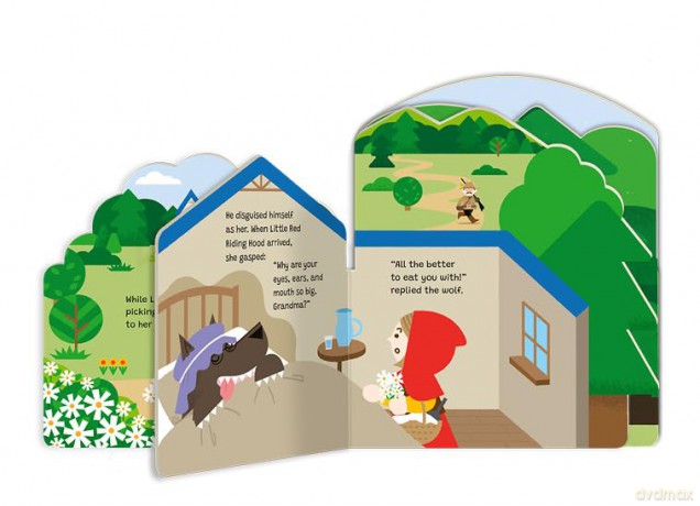 Little Red Riding Hood (Fairy Tale Shape Books) [KSIĄŻKA]