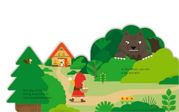 Little Red Riding Hood (Fairy Tale Shape Books) [KSIĄŻKA]