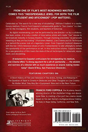 Live Cinema and Its Techniques - Francis For Coppola [KSIĄŻKA]