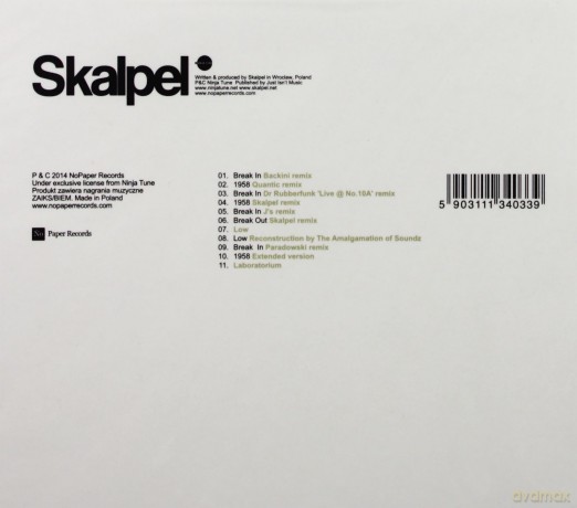 Skalpel: 1958 Breaks - New Edition 2014  (digipack) [CD]