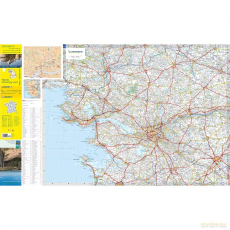Loire-Atlantique Vendee - Michelin Local Map 316: Map - Michelin