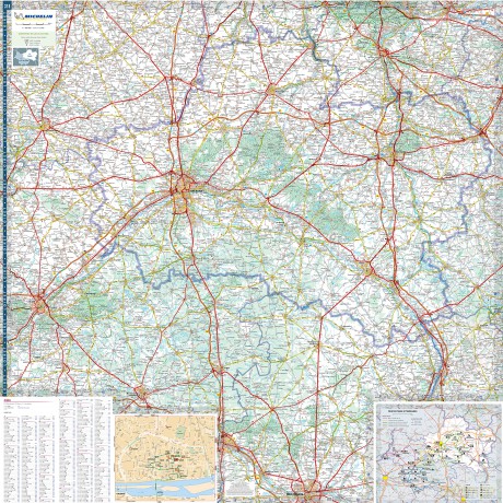 Loiret Loir-et-Cher - Michelin Local Map 318: Map - Michelin