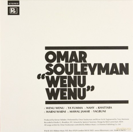 Omar Souleyman: Wenu Wenu (ecopack) [CD]