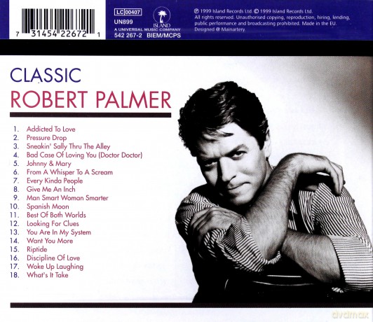 Robert Palmer: Universal Masters Collection [CD]