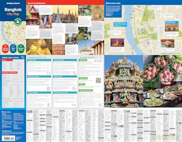 Lonely Planet Bangkok City Map
