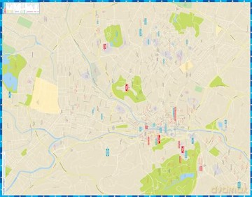 Lonely Planet Kuala Lumpur City Map