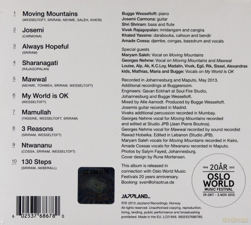Bugge Wesseltoft: Ok World (ecopack) [CD]