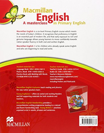 Macmillan English 1: Language Book - Mary Bowen [KSIĄŻKA]