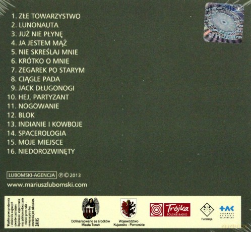 Mariusz Lubomski: Lubomski W Trójce Again (digipack) [CD]+[DVD]