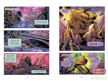 Magic Pickle and the Roots of Doom: A Graphic Novel - Scott Morse [KSIĄŻKA]