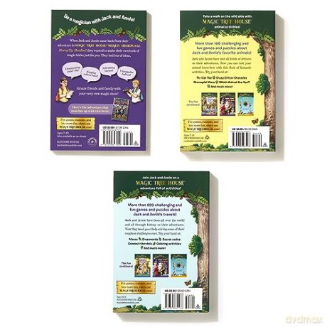 Magic Tree House Box of Puzzles, Games, and Activities (3 Book Set) (Magic Tree House (R)) - Mary Pope Osborne [KSIĄŻKA]