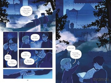 Magic Tree House: The Knight at Dawn: A graphic novel - Mary Pope Osborne [KSIĄŻKA]