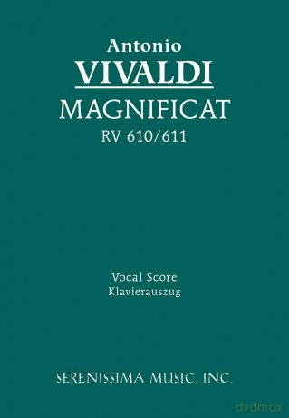Magnificat, RV 610/611: Vocal score (Ludwigmasters) - Antonio Vivaldi [KSIĄŻKA]