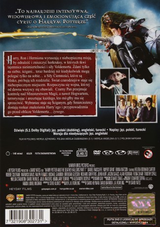 Harry Potter i Insygnia Śmierci część 1 [DVD]