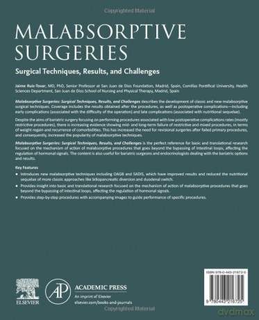 Malabsorptive Surgeries: Surgical Techniques, Results, and Challenges - Jaime Ruiz Tovar [KSIĄŻKA]