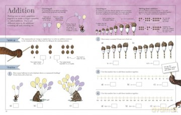 Mammoth Maths Workbook: Practise Your Maths Skills with a Little Help from Some Mammoths (DK David Macauley How Things Work) - Dk [KSIĄŻKA]