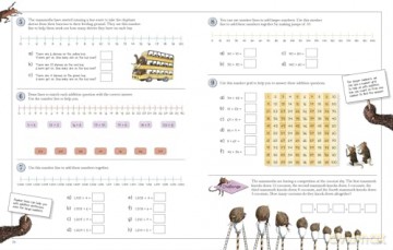 Mammoth Maths Workbook: Practise Your Maths Skills with a Little Help from Some Mammoths (DK David Macauley How Things Work) - Dk [KSIĄŻKA]