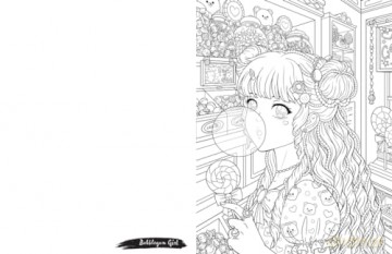Manga Art: A Colouring Book - Jolene Et Al Yeo [KSIĄŻKA]