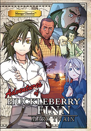 Manga Classics Adv of Huckleberry Finn - Twain [KSIĄŻKA]