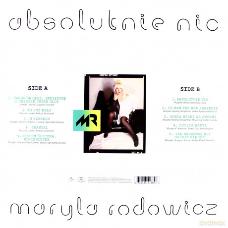 Maryla Rodowicz: Absolutnie Nic [WINYL]