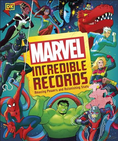 Marvel Incredible Records: Amazing Powers and Astonishing Stats (DK Bilingual Visual Dictionary) - Melanie Et Al Scott [KSIĄŻKA]