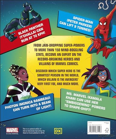 Marvel Incredible Records: Amazing Powers and Astonishing Stats (DK Bilingual Visual Dictionary) - Melanie Et Al Scott [KSIĄŻKA]