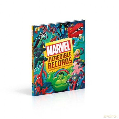 Marvel Incredible Records: Amazing Powers and Astonishing Stats (DK Bilingual Visual Dictionary) - Melanie Et Al Scott [KSIĄŻKA]