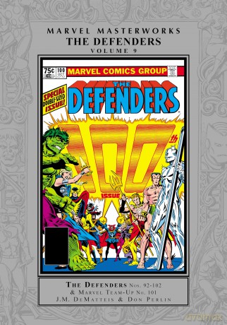 Marvel Masterworks: The Defenders Vol. 9 (Marvel Masterworks, 9) - J M Dematteis [KSIĄŻKA]