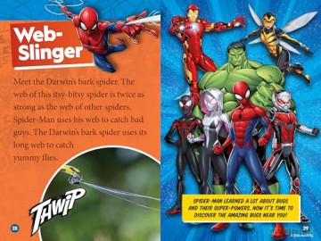 Marvel's Spider-Man Bugs Out (Level 1 Reader) (National Geographic Readers) - Daka Hermon [KSIĄŻKA]