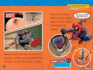 Marvel's Spider-Man Bugs Out (Level 1 Reader) (National Geographic Readers) - Daka Hermon [KSIĄŻKA]