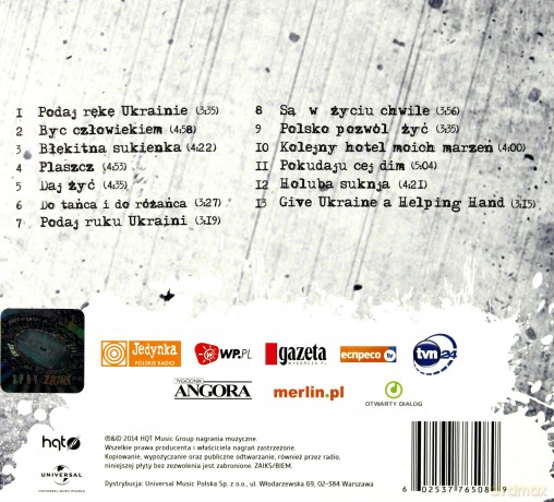 Taraka I Przyjaciele: Podaj Rękę Ukrainie (digipack) [CD]