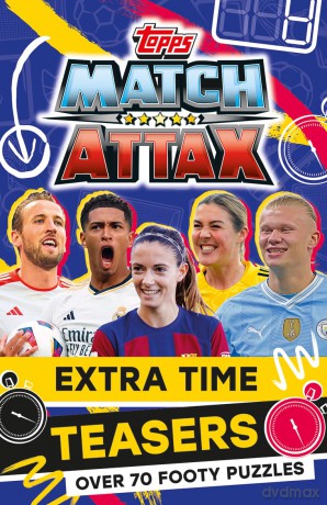 Match Attax Extra Time Teasers: The ultimate puzzle book for football fans, packed with 90+ pages of puzzles and activities from the game's stars! Perfect for readers aged 7 to 12! (Pocket Puzzles) - Match Attax [KSIĄŻKA]