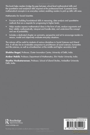 Mathematics for Social Scientists: Learning Essential Foundational Skills - Bagai Shobha [KSIĄŻKA]