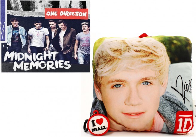 One Direction: Midnight Memories + Niall: Poduszka + Brelok Pakiet [CD]+[2xGADŻET]