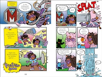 Max Meow Book 2: Donuts and Danger (Max Meow, 2) - John Gallagher [KSIĄŻKA]