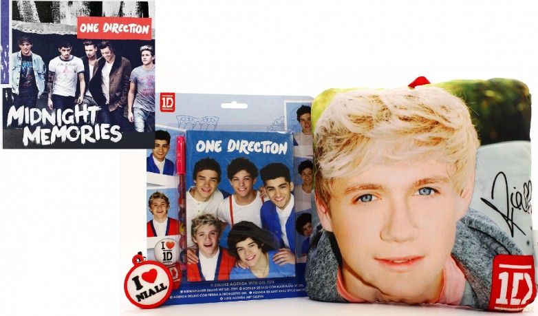 One Direction: Midnight Memories + Niall: Poduszka + Brelok + Notatnik z Długopisem Żelowym Pakiet [CD]+[3xGADŻET]