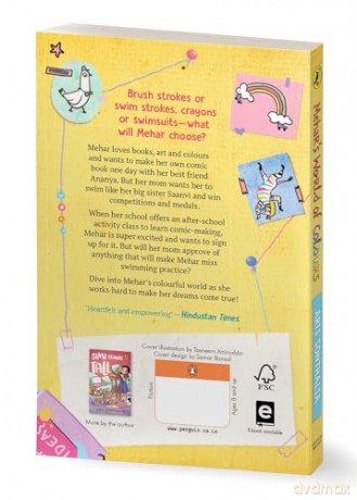 Mehar's World of Colours: A middle-grade story about self-discovery, parental pressures and friendship hurdles - Arti Sonthalia [KSIĄŻKA]