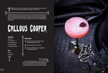 Metal Cocktails: 42 Recipes Inspired by the World's Biggest Bands - Marc Aumont [KSIĄŻKA]