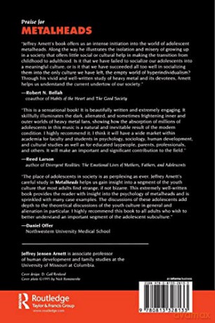 METALheads: Heavy Metal Music and Adolescent Alienation - Jeffrey Jens Arnett [KSIĄŻKA]