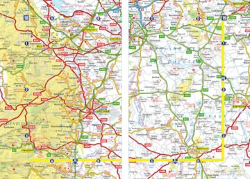 Midlands A-Z Road Atlas