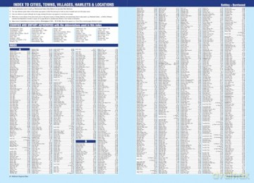Midlands A-Z Road Atlas