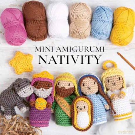 Mini Amigurumi Nativity: Crochet the Christmas story - Sarah-Jane Hicks [KSIĄŻKA]
