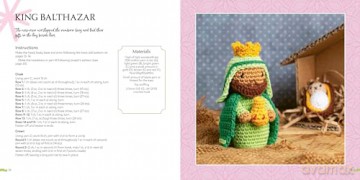 Mini Amigurumi Nativity: Crochet the Christmas story - Sarah-Jane Hicks [KSIĄŻKA]
