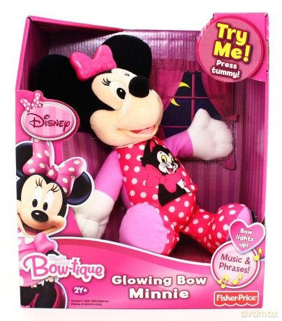 FISHER PRICE MYSZKA MINNIE INTERAKTYWNA NA DOBRANOC W5128 WB2 [ZABAWKA]