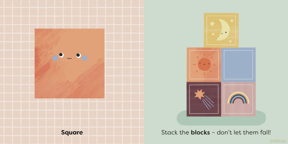MiniTouch: Toys: Touch-and-feel first shapes - Happy Yak [KSIĄŻKA]