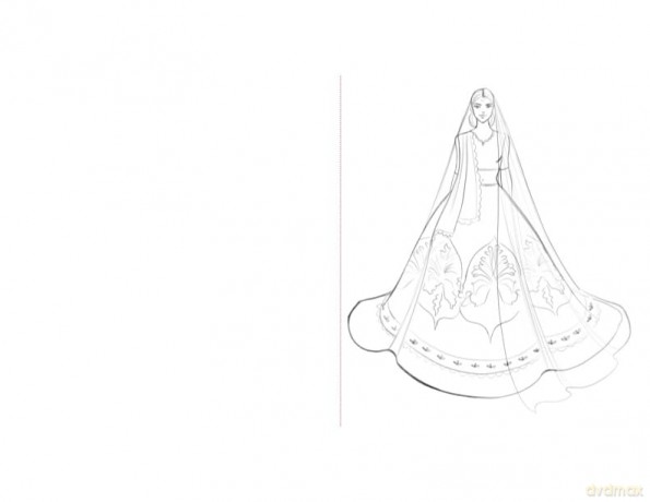 Modern Fashion Illustration: The Coloring Book: 40+ High Fashion Gowns and Dresses to Style and Color - Holly Nichols [KSIĄŻKA]