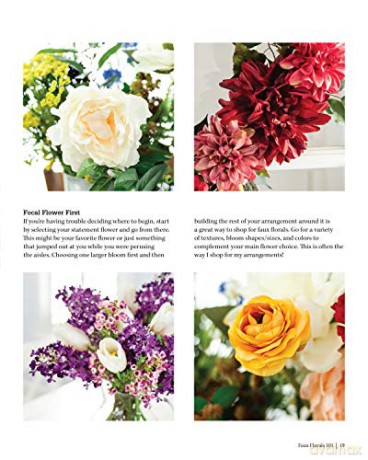 Modern Faux Flower Projects: Fresh, Stylish Arrangements and Home Decor with Silk Florals and Faux Greenery (Fox Chapel Publishing) 12 Step-by-Step Arrangements, Wreaths, Garlands, and Centerpieces - S Storck [KSIĄŻKA]