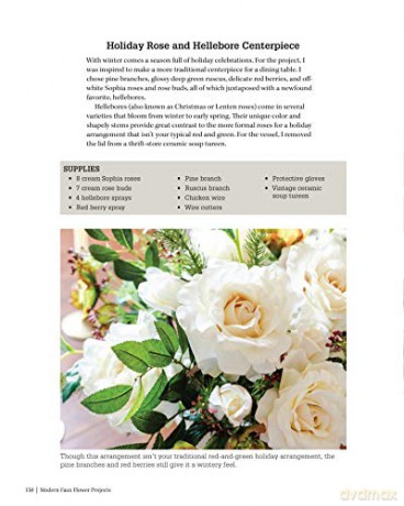 Modern Faux Flower Projects: Fresh, Stylish Arrangements and Home Decor with Silk Florals and Faux Greenery (Fox Chapel Publishing) 12 Step-by-Step Arrangements, Wreaths, Garlands, and Centerpieces - S Storck [KSIĄŻKA]