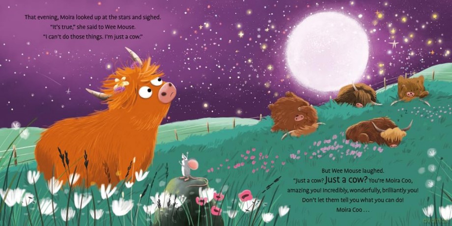 Moira Coo: The Highland Coo Who Flew - Alastair Chisholm [KSIĄŻKA]